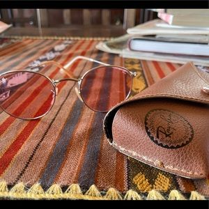 New Pink Ray Ban sunglasses